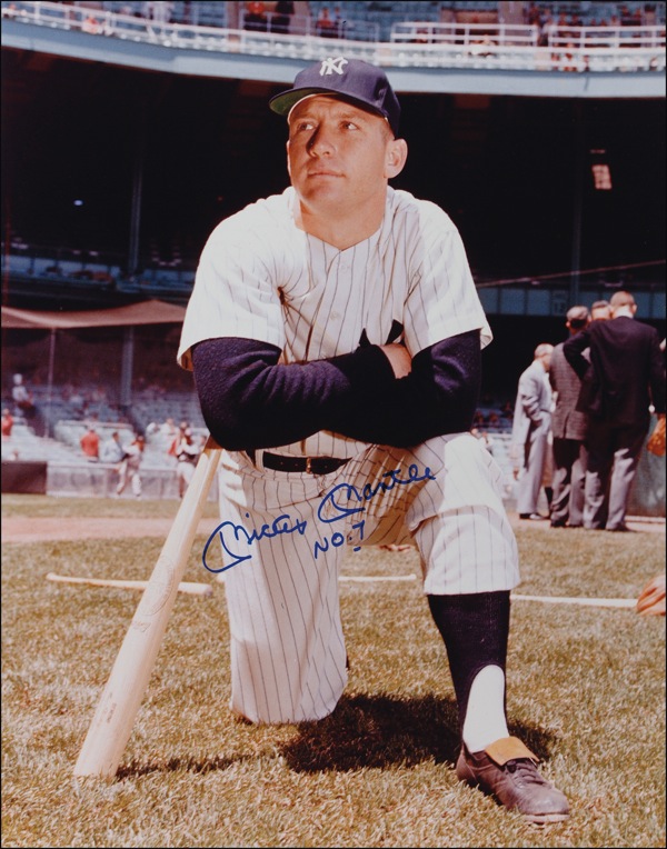 Lot #1210 Mickey Mantle