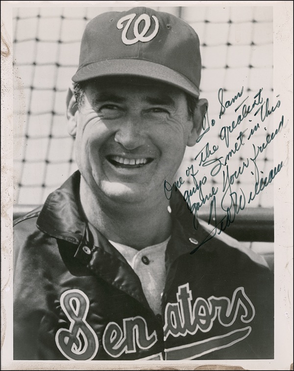 Lot #1319 Ted Williams