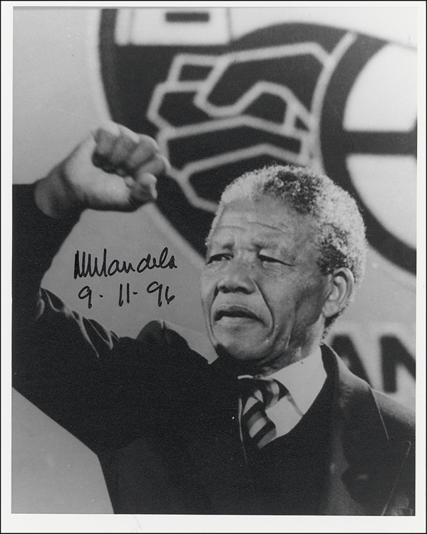 Lot #256 Nelson Mandela