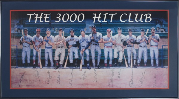 Lot #1234 Baseball: 3000 Hit Club
