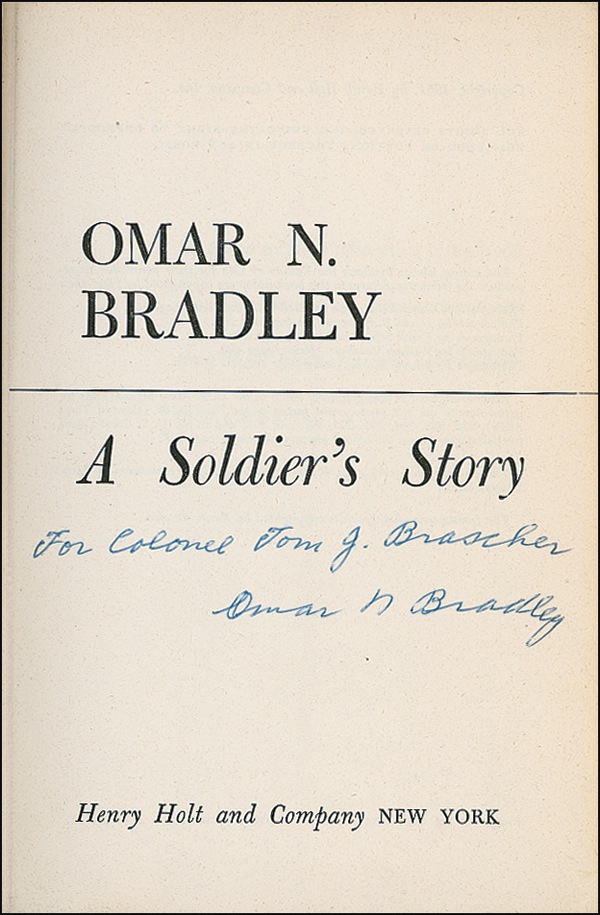 Lot #339 Omar Bradley