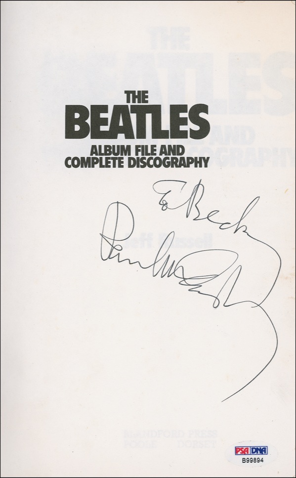 Lot #654 Beatles: McCartney, Paul