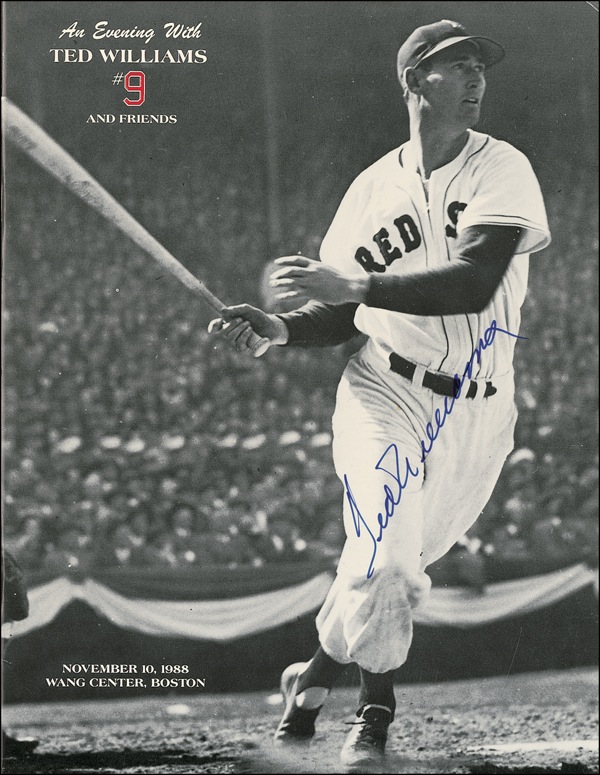 Lot #1581 Ted Williams