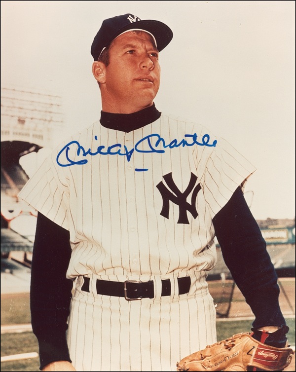 Lot #1424 Mickey Mantle