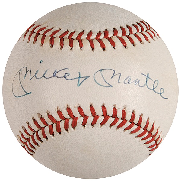 Lot #1559 Mickey Mantle