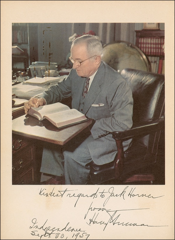 Lot #128 Harry S. Truman