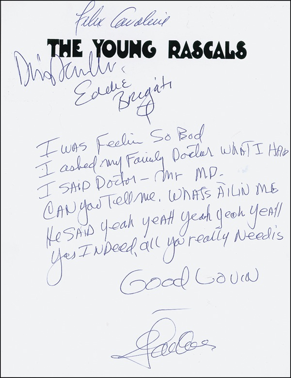 Lot #809 Young Rascals
