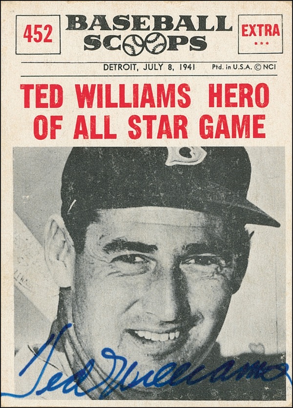 Lot #1585 Ted Williams