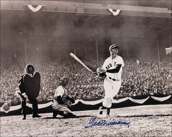 Lot #1586 Ted Williams