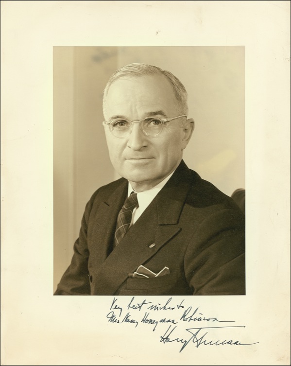 Lot #131 Harry S. Truman
