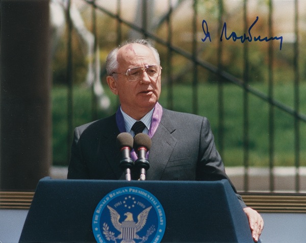 Lot #214 Mikhail Gorbachev