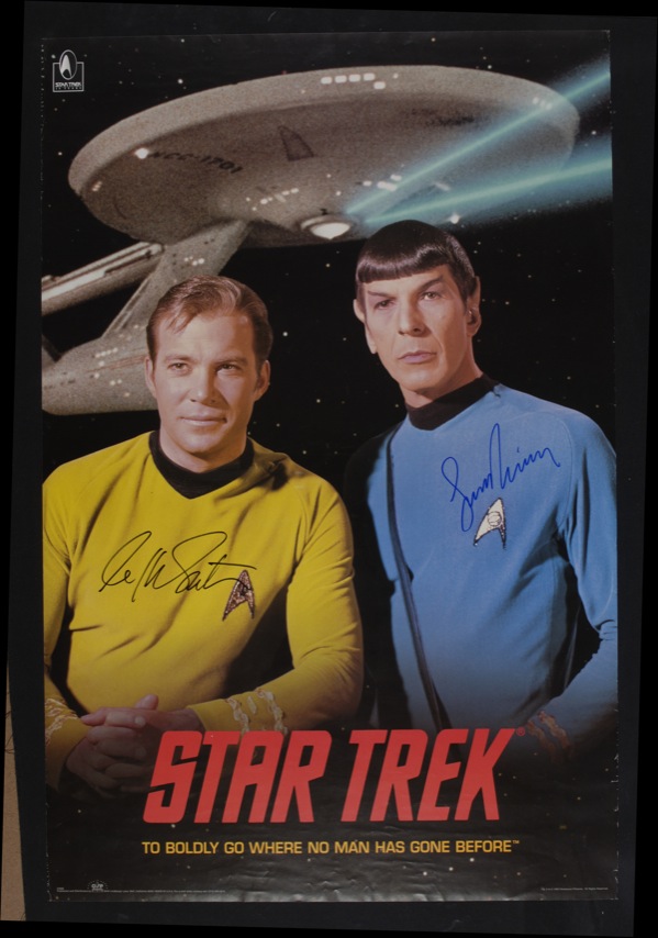 Lot #1153 Star Trek: Shatner and Nimoy