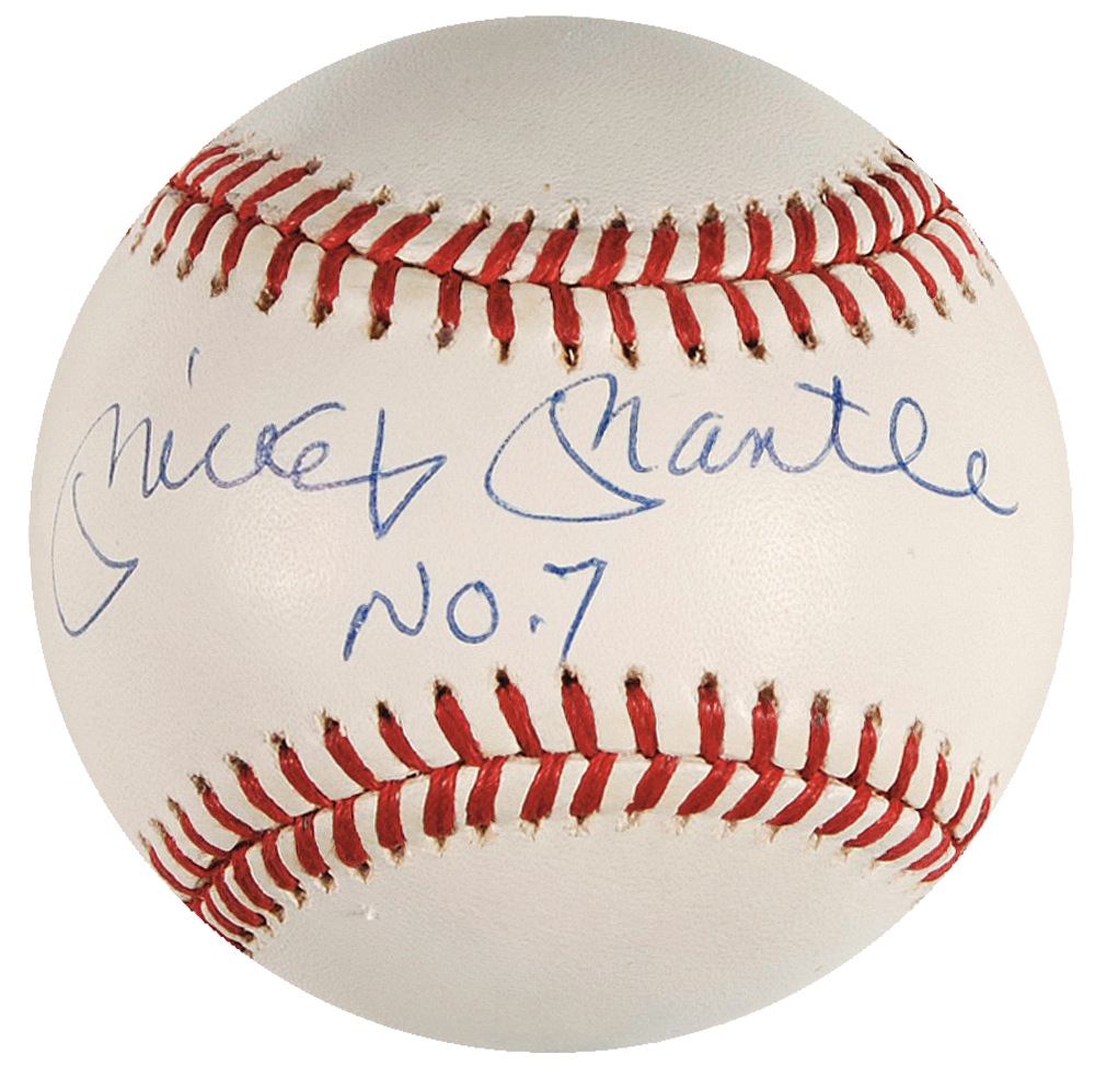 Lot #1534 Mickey Mantle