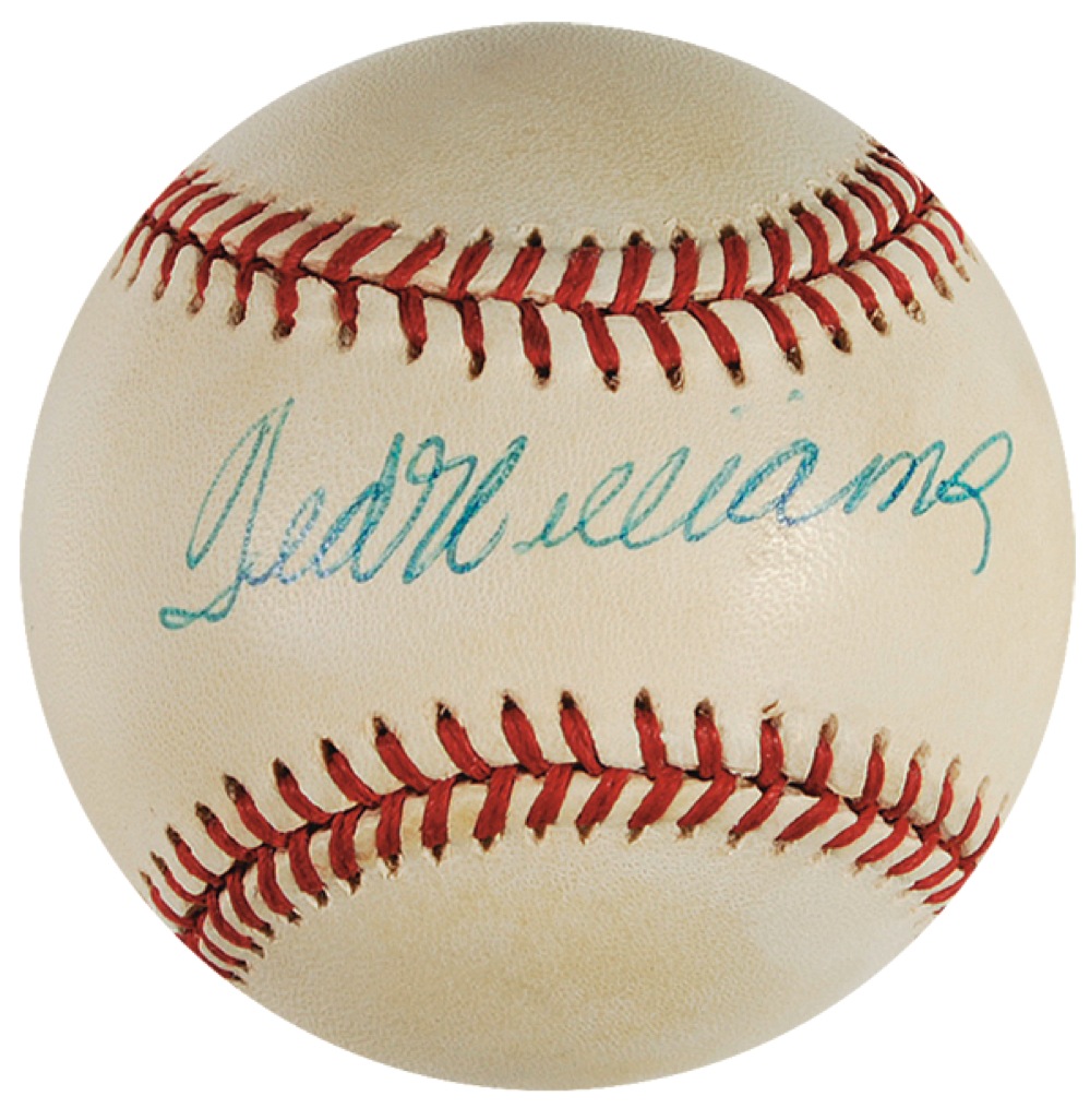 Lot #1554 Ted Williams