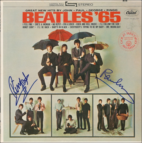 Lot #728 The Beatles: McCartney and Starr