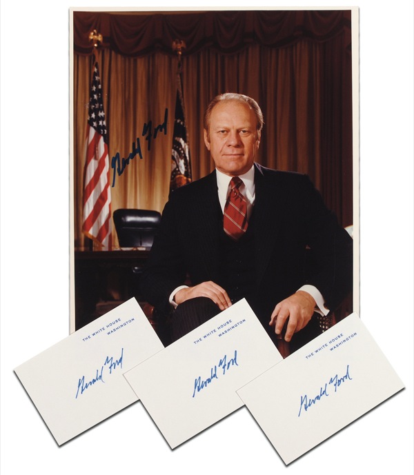Lot #66 Gerald Ford