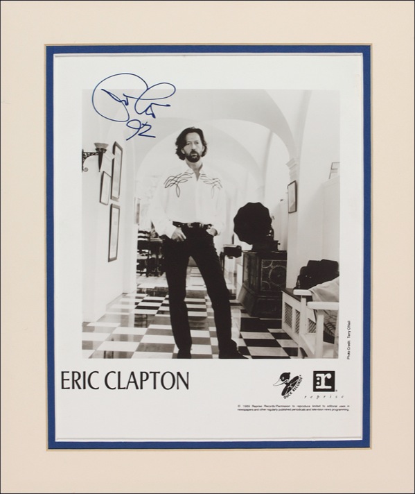 Lot #768 Eric Clapton