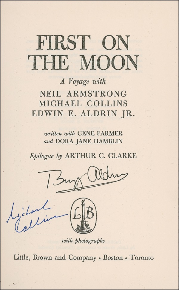 Lot #534 Apollo 11: Aldrin and Collins