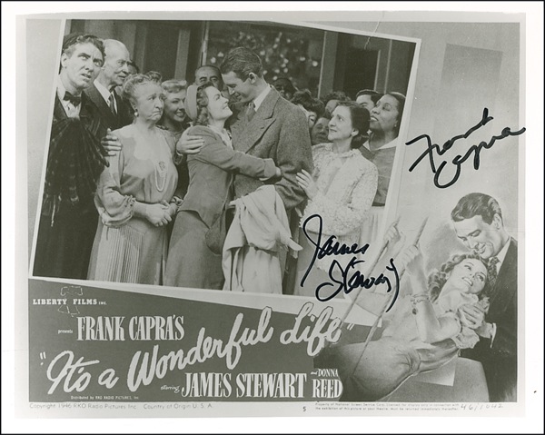 Lot #1248 James Stewart and Frank Capra