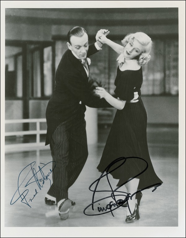 Lot #960 Fred Astaire and Ginger Rogers