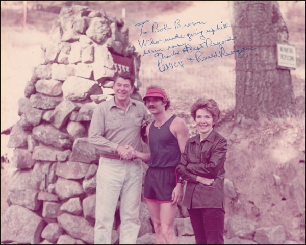 Lot #189 Ronald and Nancy Reagan