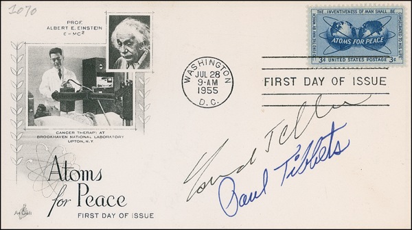 Lot #433 Edward Teller and Paul Tibbets