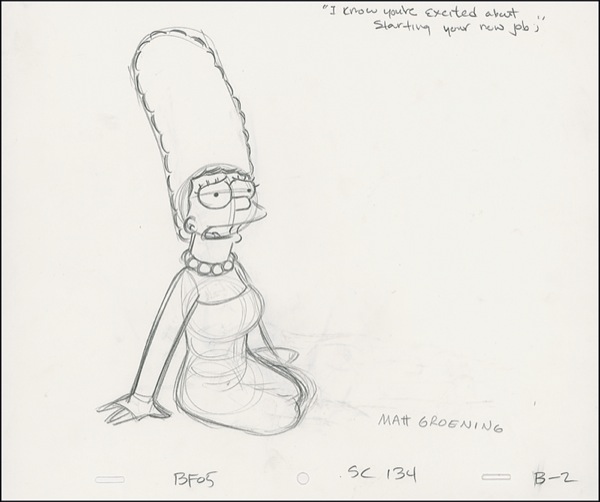 Lot #613 Matt Groening - Image 1