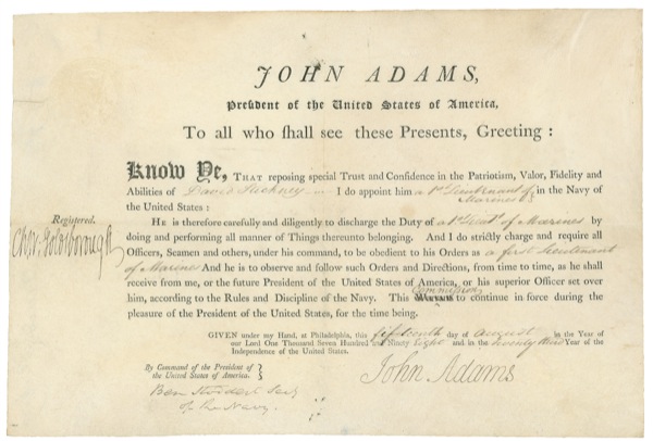 Lot #1 John Adams