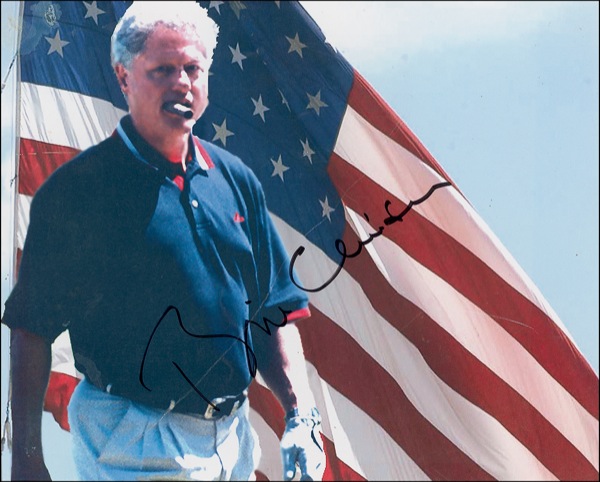 Lot #43 Bill Clinton - Image 1