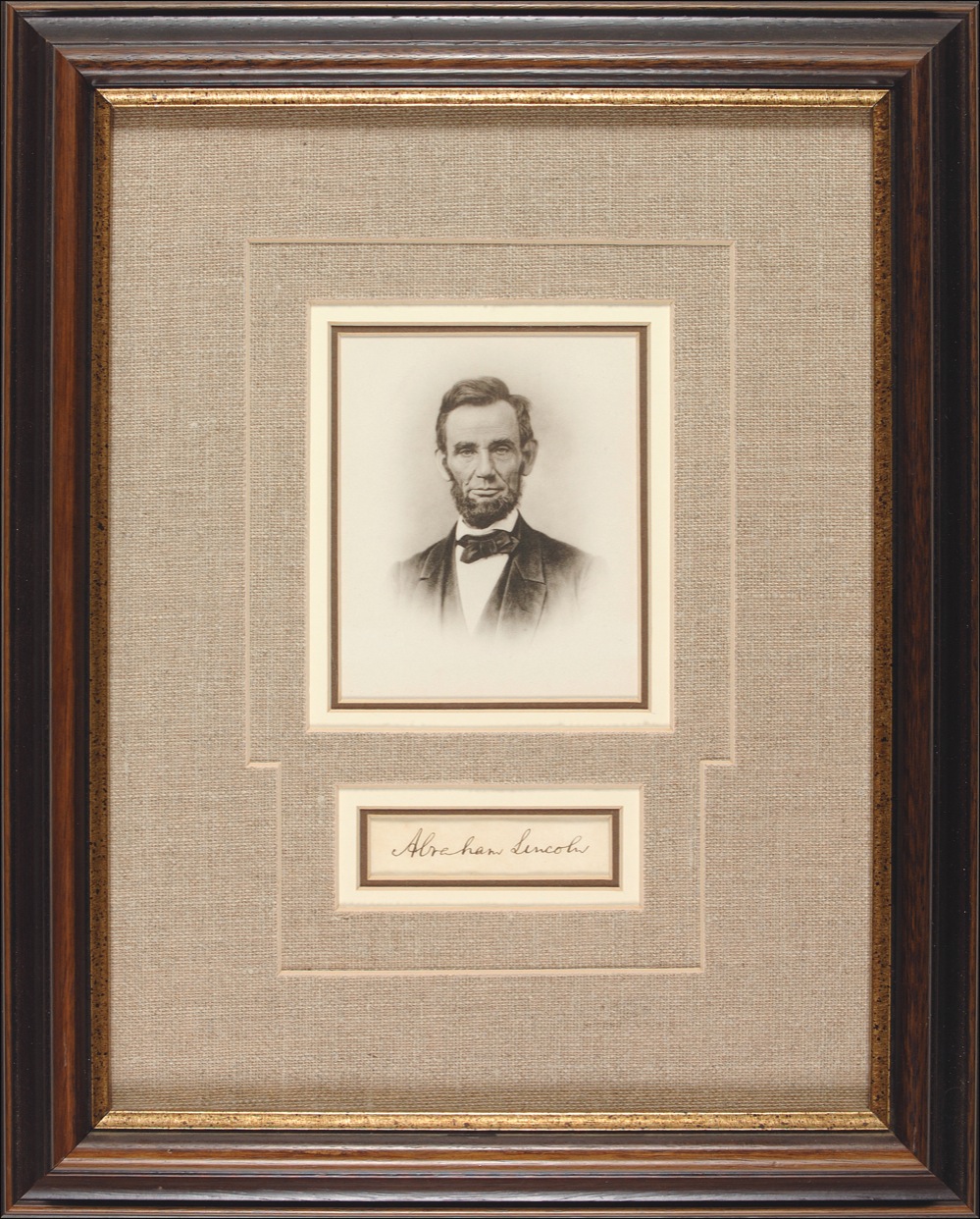 Lot #128 Abraham Lincoln