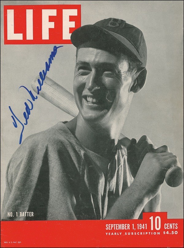 Lot #1717 Ted Williams