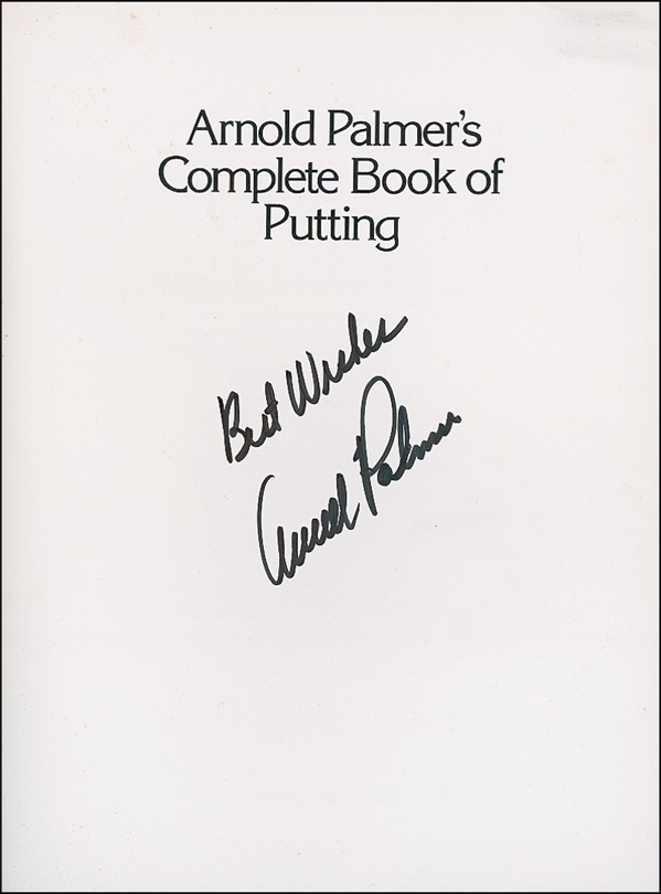 Lot #1613 Arnold Palmer