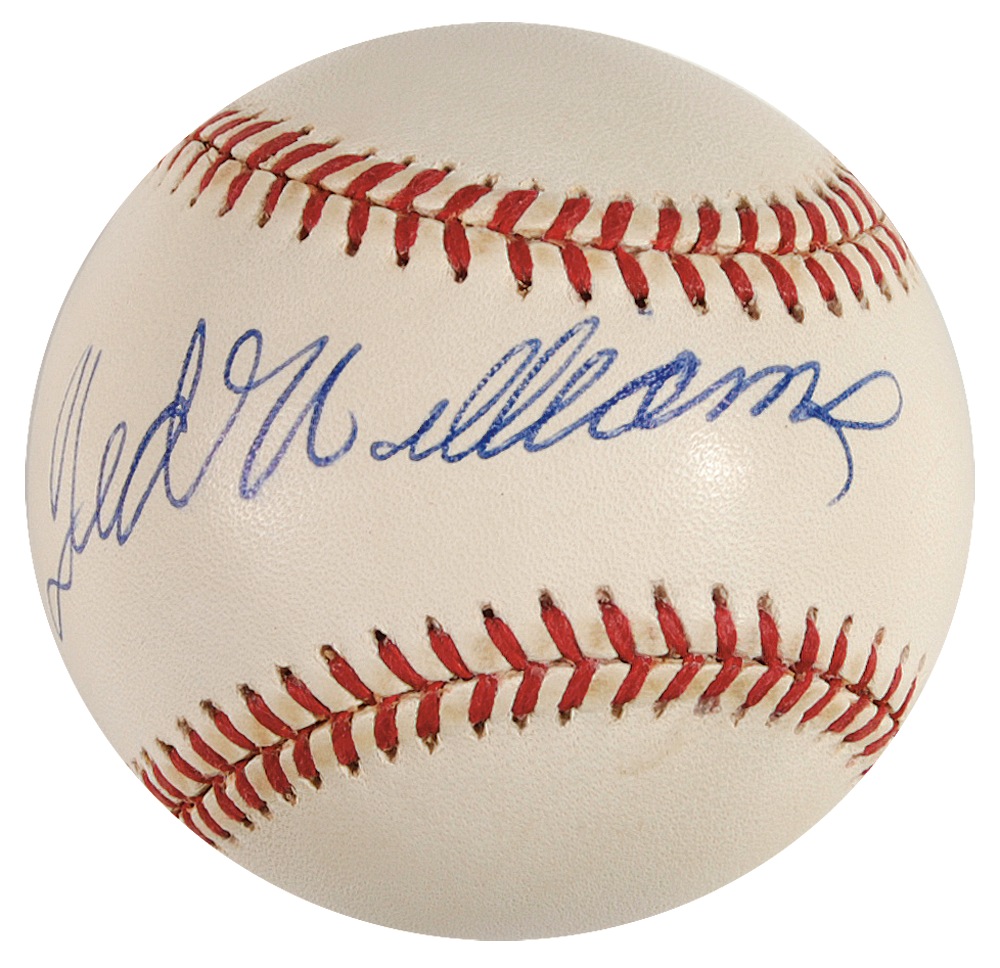 Lot #1769 Ted Williams