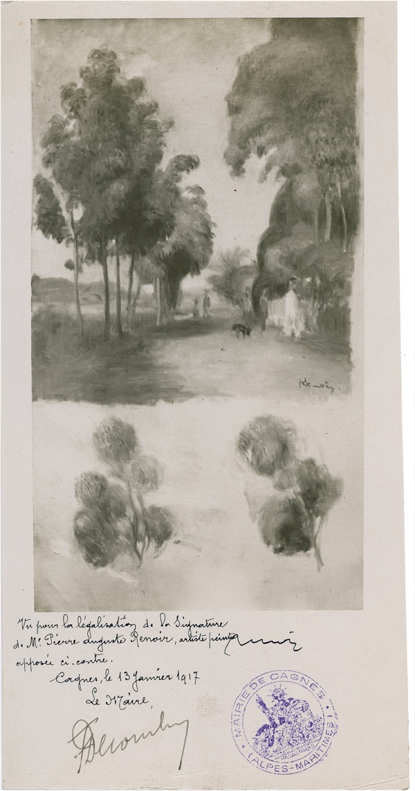 Lot #641 Pierre-Auguste Renoir