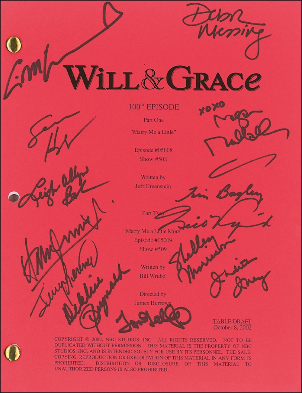 Lot #1182  Will and Grace