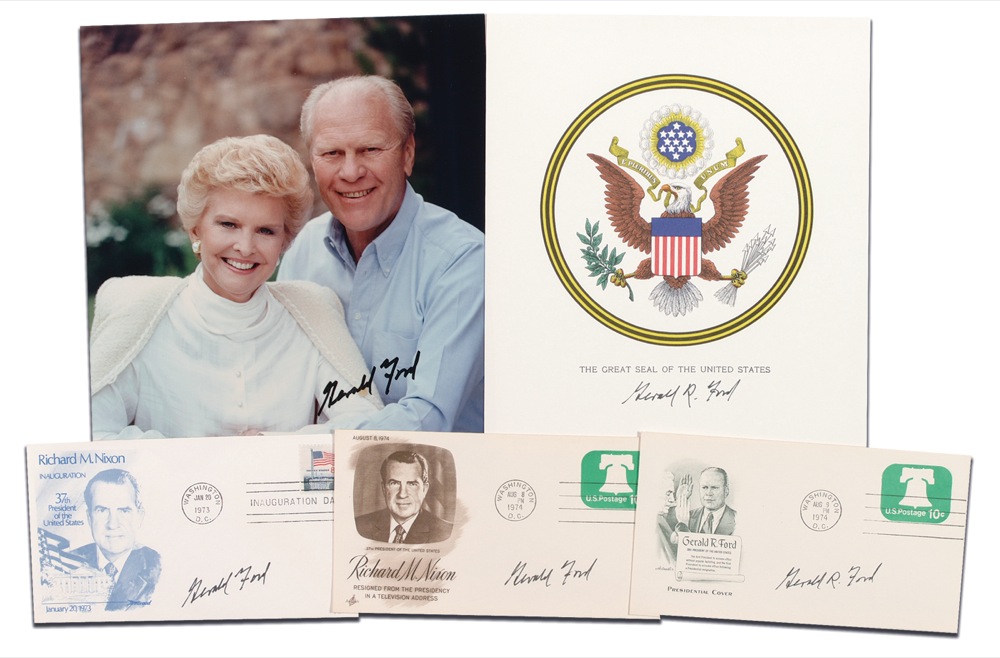 Lot #63 Gerald Ford