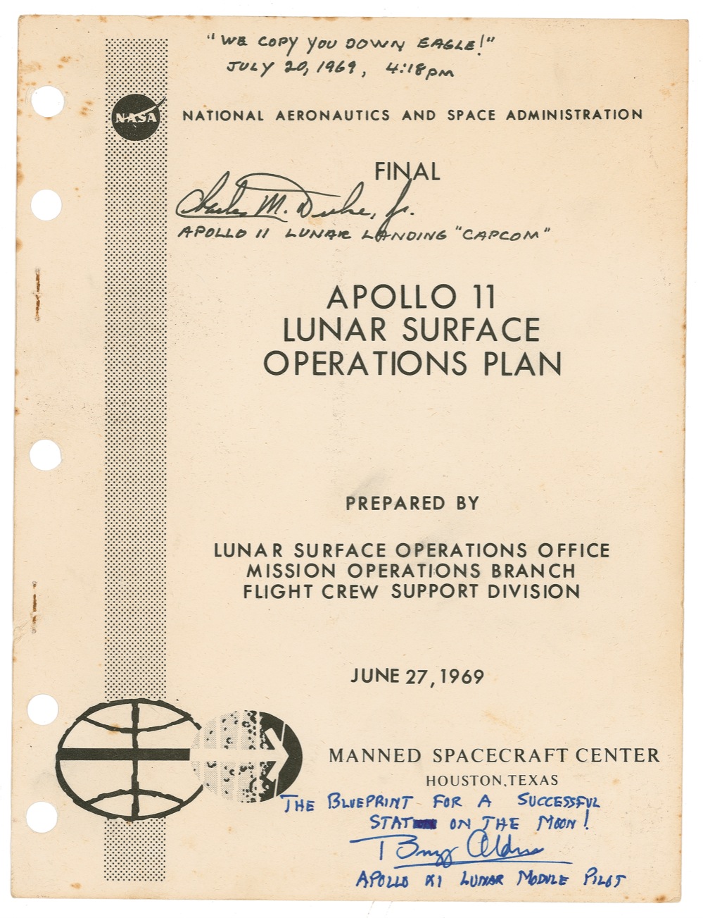 Lot #496  Apollo 11