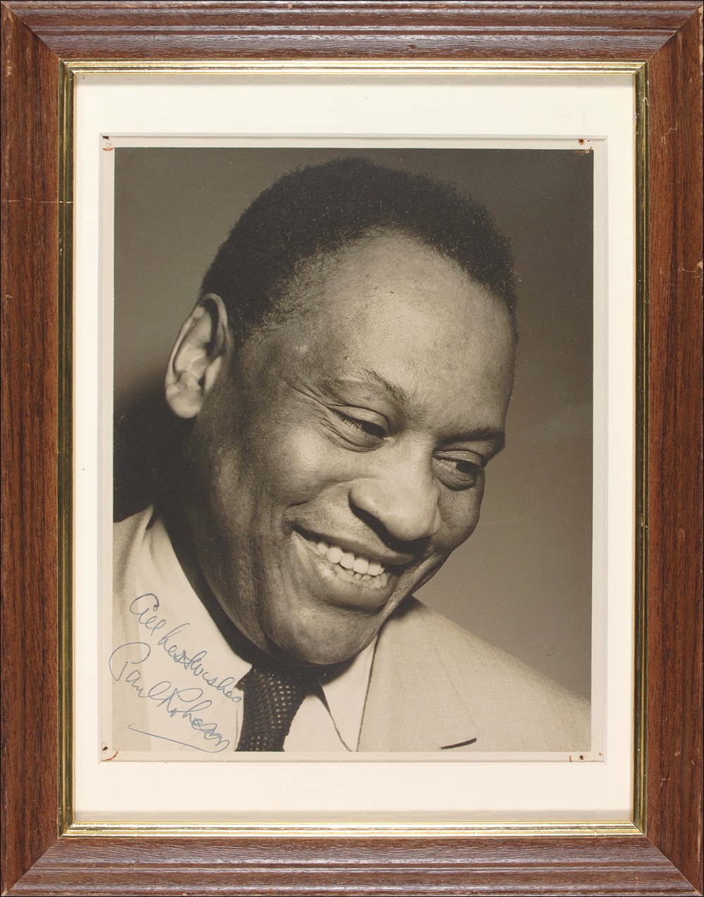 Lot #1202 Paul Robeson