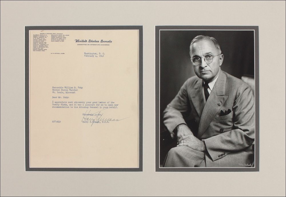 Lot #201 Harry S. Truman