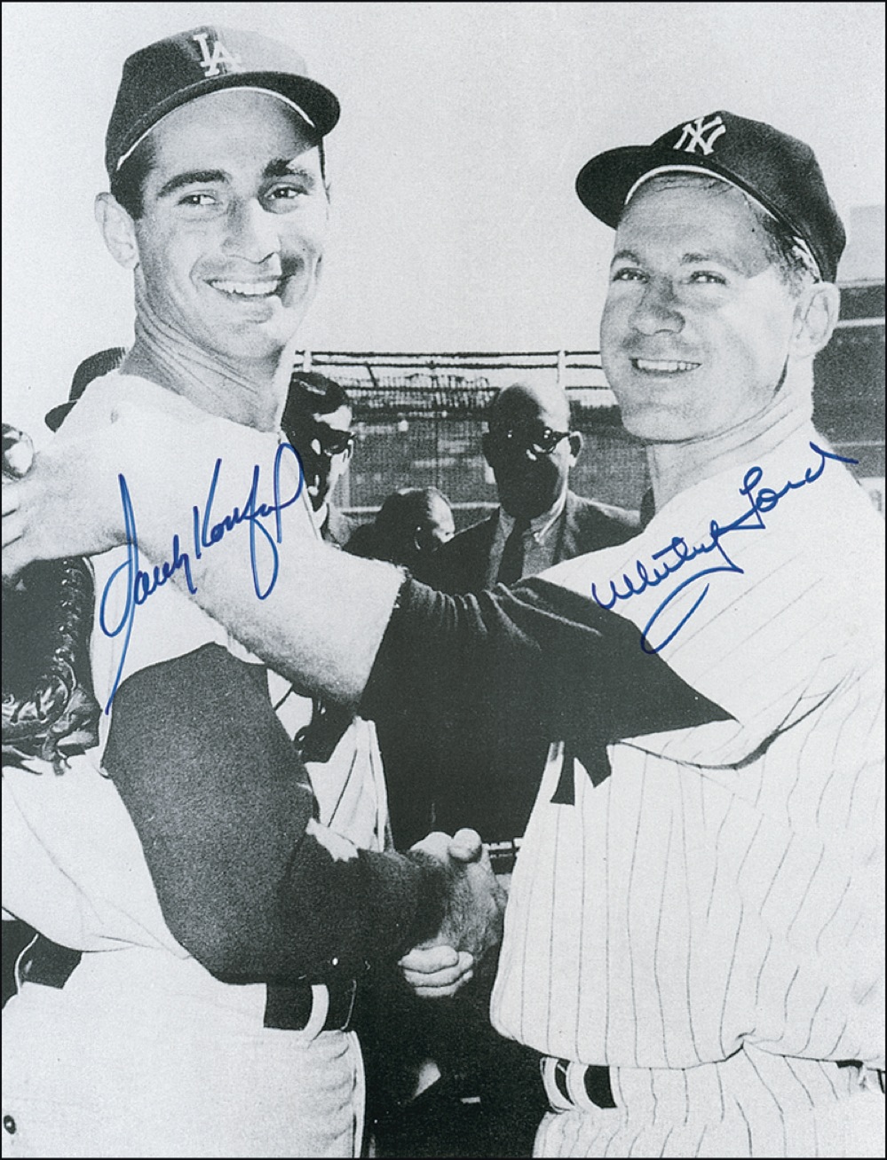 Lot #1487 Sandy Koufax and Whitey Ford