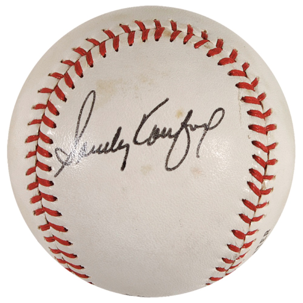 Lot #1489 Sandy Koufax