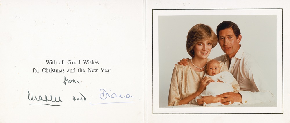 Lot #261  Charles and Diana