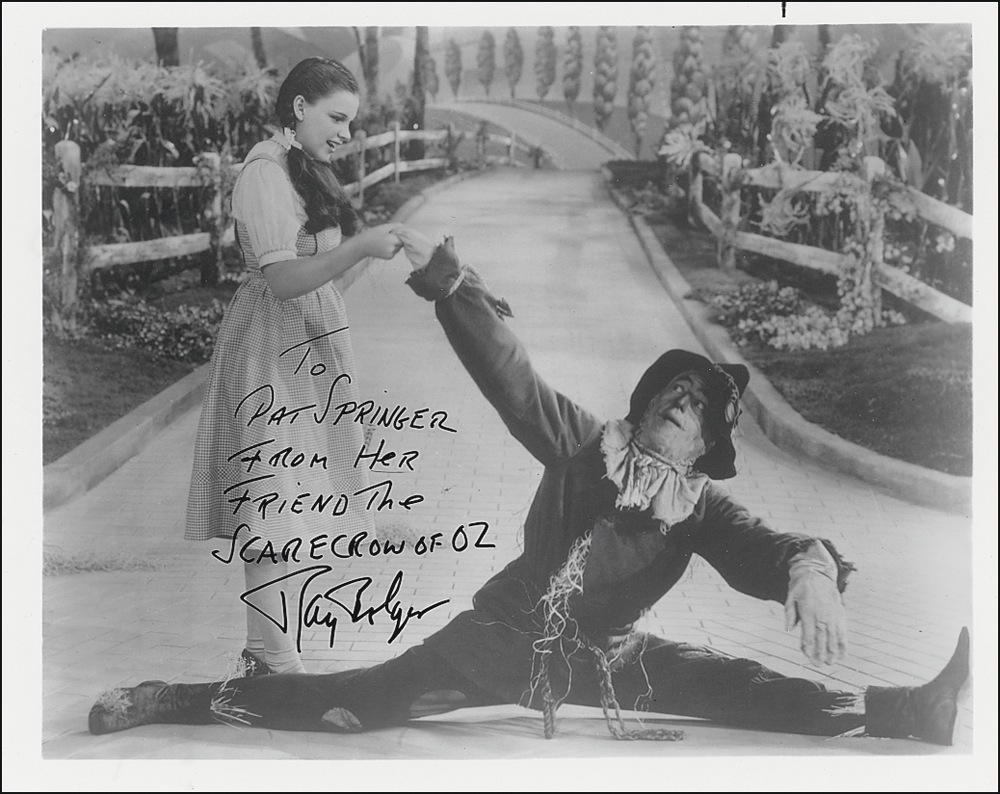 Lot #1184  Wizard of Oz: Ray Bolger