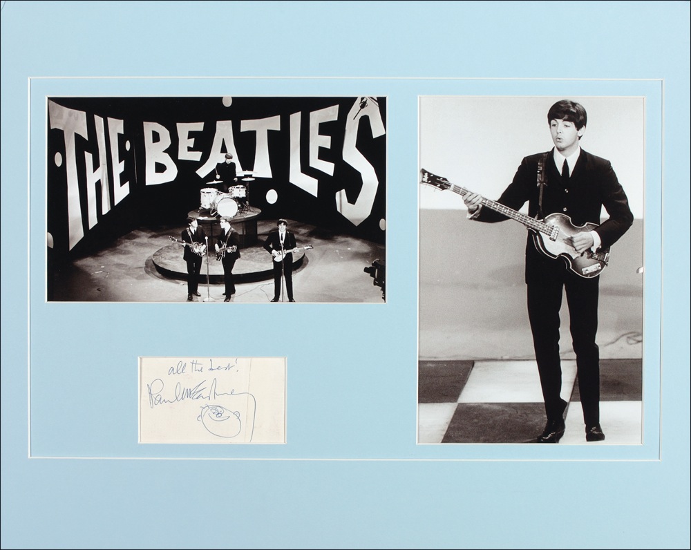 Lot #715 The Beatles: Paul McCartney
