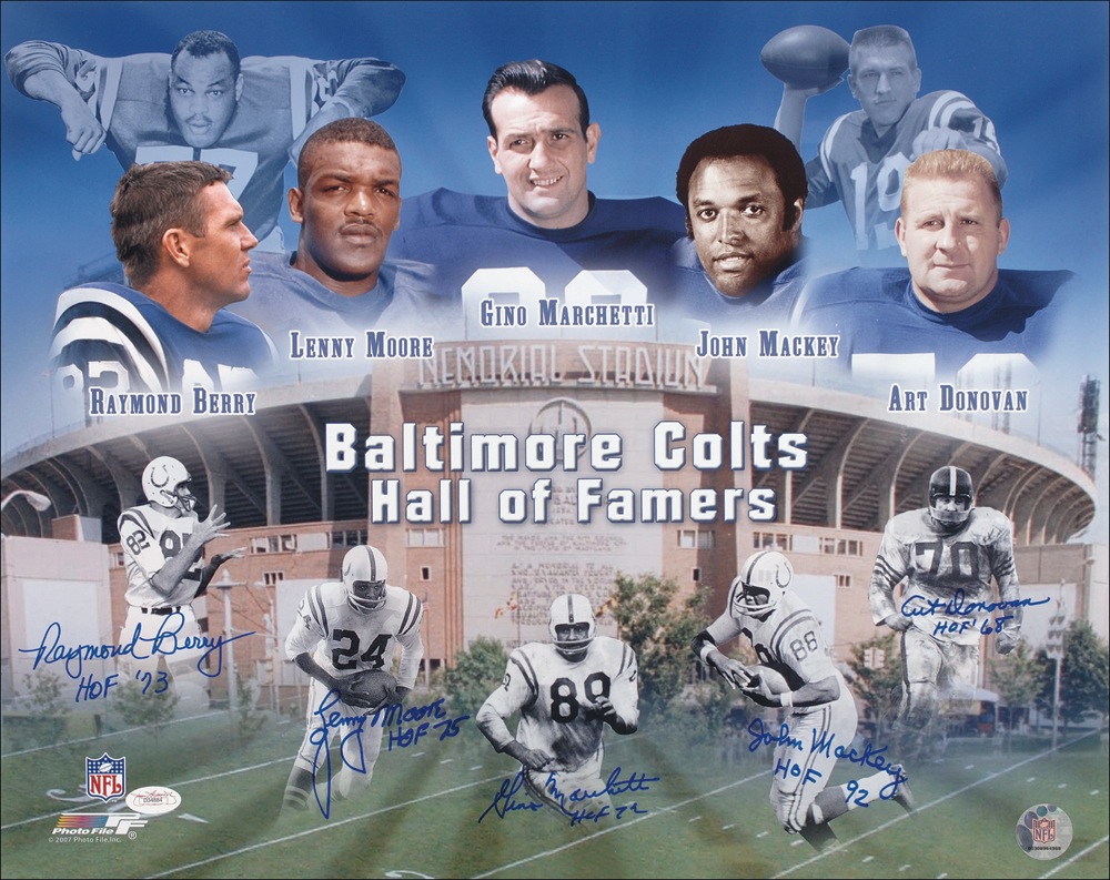 Lot #1213  Baltimore Colts