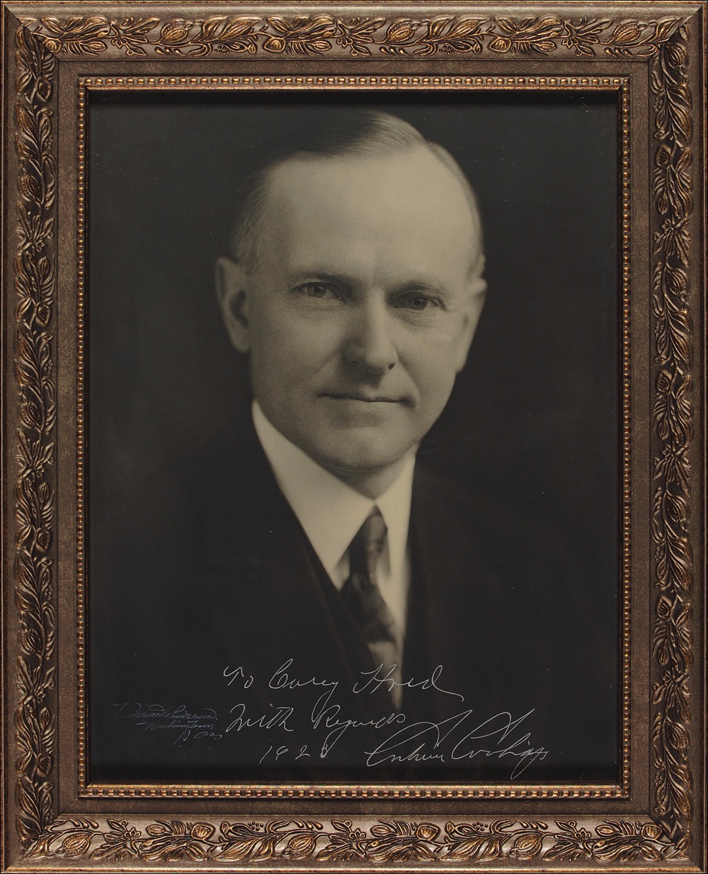 Lot #46 Calvin Coolidge