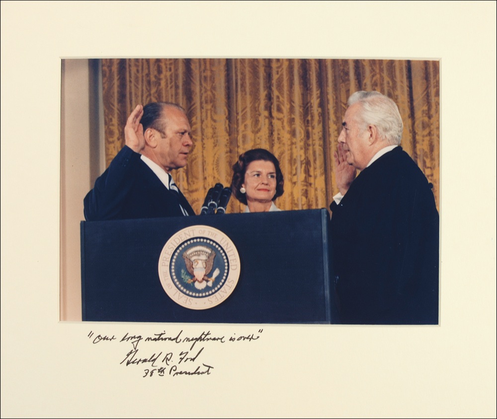 Lot #68 Gerald Ford