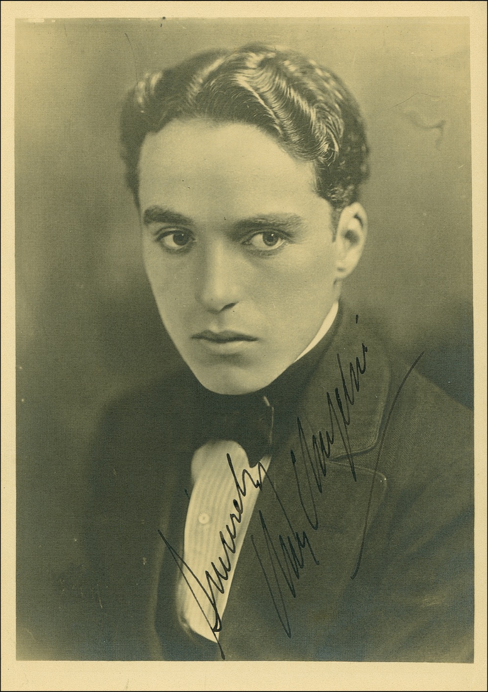 Lot #910 Charlie Chaplin