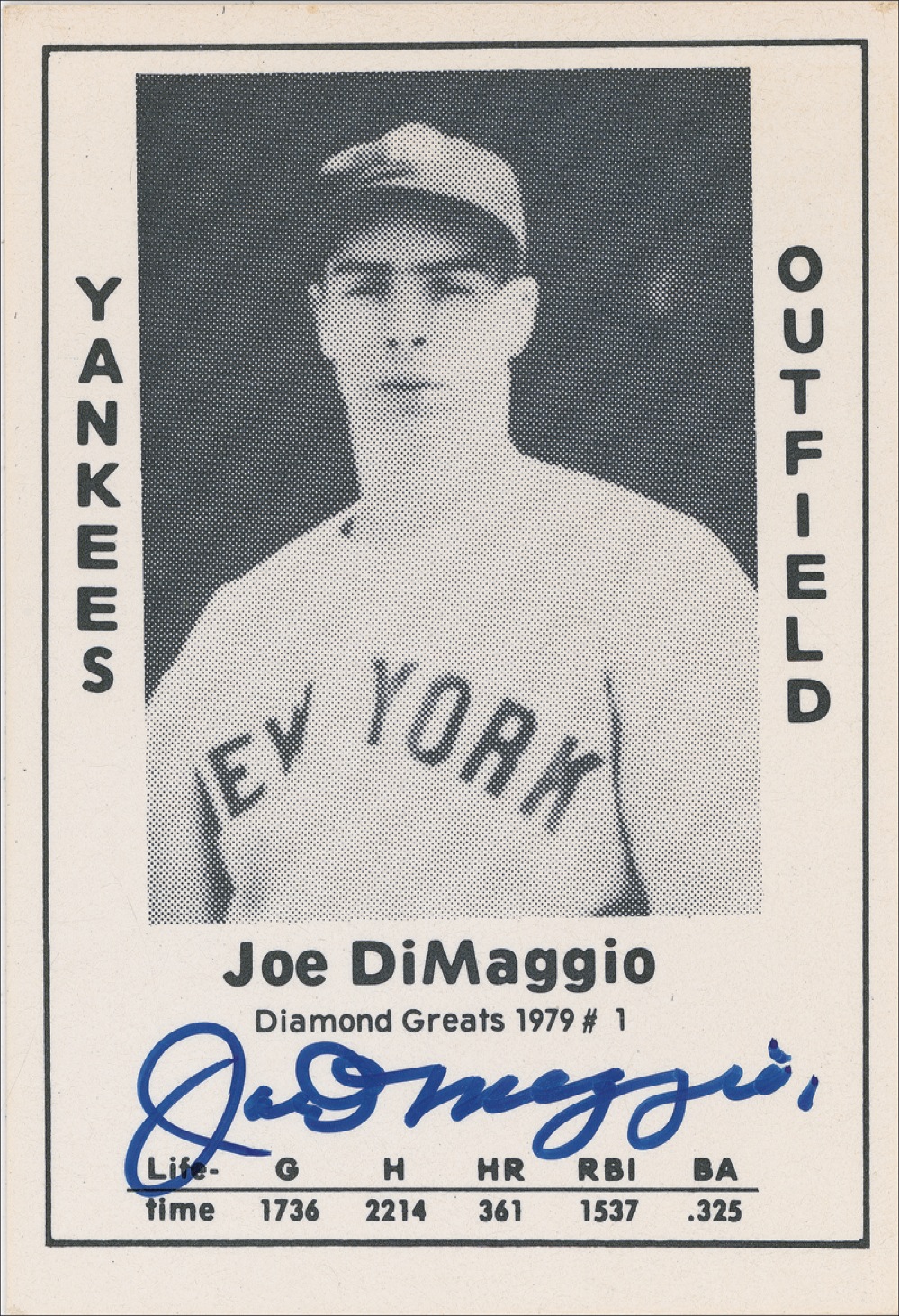 Lot #1382 Joe and Dom DiMaggio