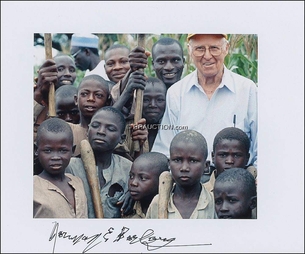 Lot #215 Norman Borlaug
